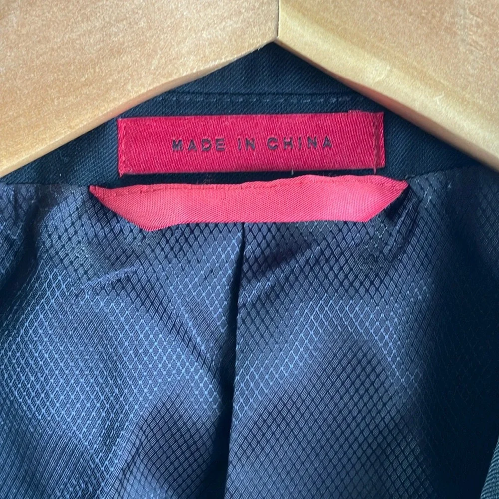 Macy’s Black Alfani Two Piece Suit